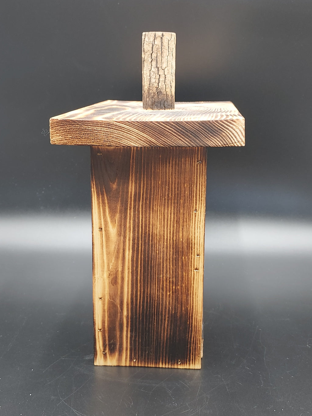 Rustic Wooden Pumpkin Luminary Lantern Fall Halloween Decor 10.5"